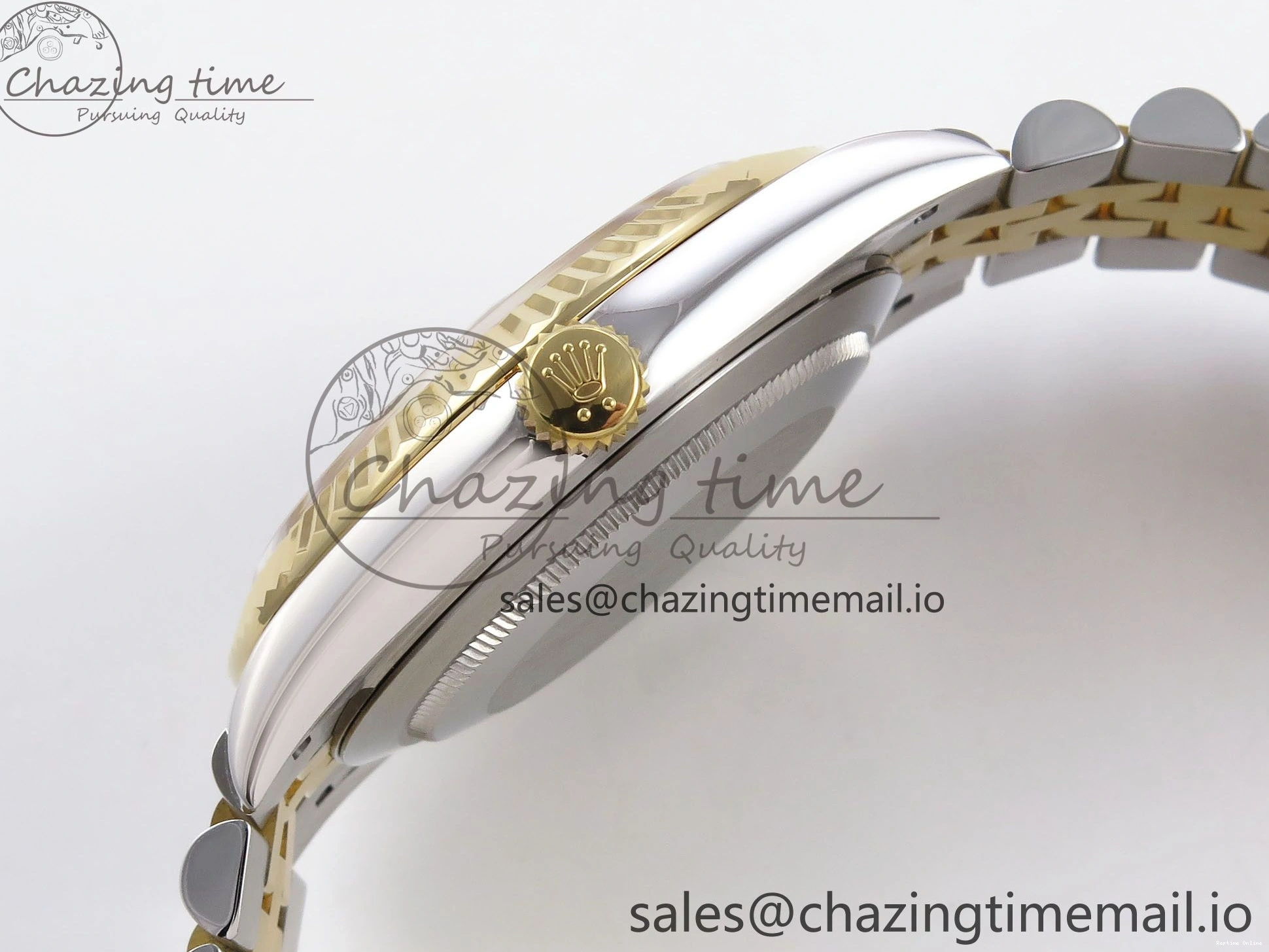 0420 DateJust 41 SS YG ARF 1:1 Best Edition 904L Steel White Stick Dial on Jubilee Bracelet SH3235 (Gain Weight) Seasonal 1223